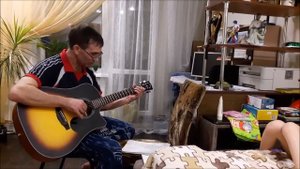 «Постой, паровоз, не стучите, колеса» (авторское исполнение на гитаре)
