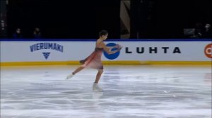 Камила Валиева Короткая программа Finlandia Trophy 2021