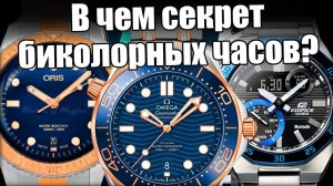 Двухцветные часы: от Rolex до Casio