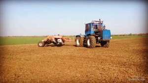 Хтз-17221 с Дисковой бороной Дукат-5