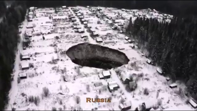 Гибель планеты. По всему миру начались провалы земли