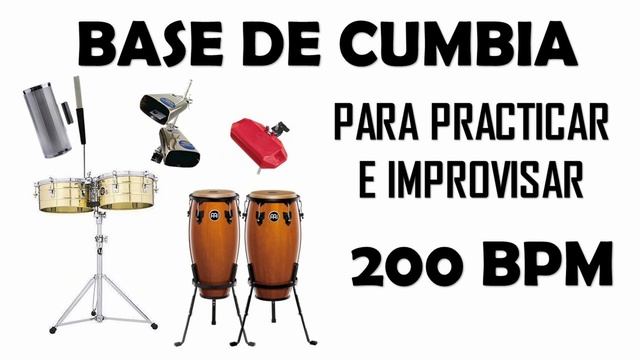 Ritmo / Base De CUMBIA Para Improvisar y Practicar - 200 bpm смотреть онлайн