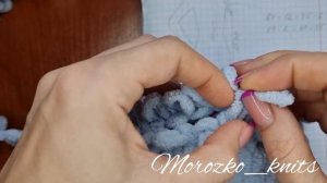 Кардиган за 2 дня из Alize puffy fine. Часть 2