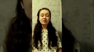 Авторское стихотворение на украинском языке читает Ангелина Якименко