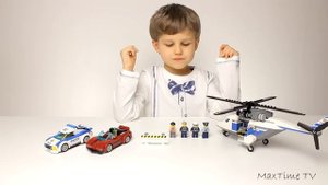 Лего Сити Полиция 60138 Стремительная погоня Lego City high-speed chase Review