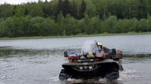 Заплыв на квадроцикле Сокол