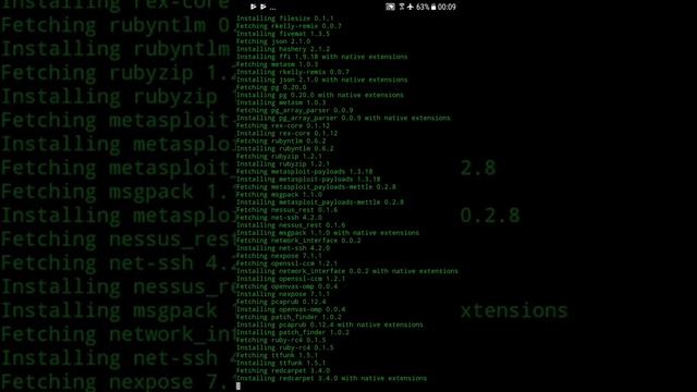 Easiest Metasploit installation on termux (android ) смотреть онлайн