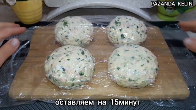 Съедаются в один миг! Лепёшки Кефирные с Колбасой и Сыром, их Всегда мало! Ленивые хачапури