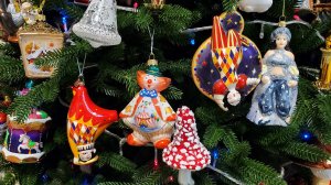 Ёлочные игрушки серии Цирк производство XMAS TOYS .mp4