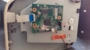 Замена Платы форматера (не определяется) Replace FORMATTER HP 1018 1010 1020