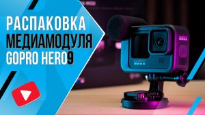 GoPro HERO9 | Распаковка и подключение медиамодуля