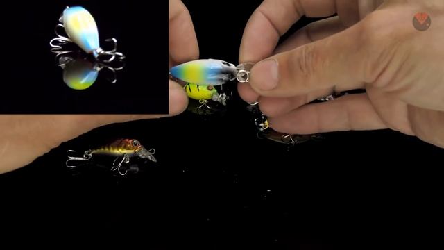 Воблери фет на головня (голавль, клен), набір №9 (розпаковка) смотреть онлайн