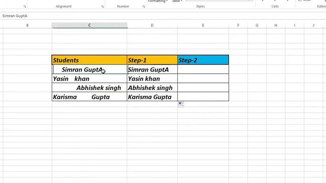 Trim function excel example | Excel Formula trim | begniger tutorial смотреть онлайн