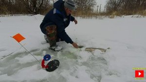 Февраль. Глухозимье рыбалка на жерлицы.