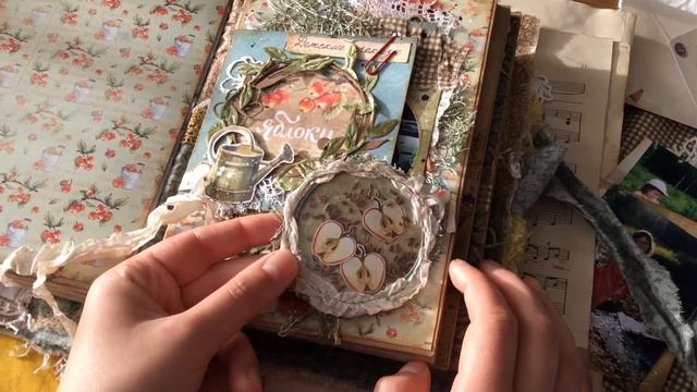 Мягкий бохо-блокнот "Наше лето" с разделителями и семейными фотографиями от Юлии Уткиной :) смотреть онлайн