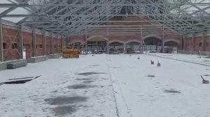 Стройка овчарни, планировка овчарни