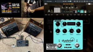 NUX PA50 FRFR MONITOR Unboxing and Sound Test / MG30 MG300.