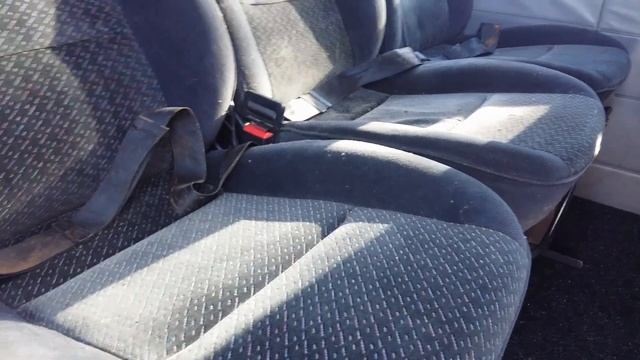 Откидные сиденья в Мерседес Спринтер от опеля. смотреть онлайн