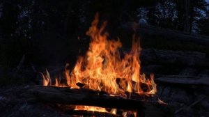 ЛЕСНОЙ КОСТЕР - ТРЕСК ДРОВ - ЗВУК ВОДЫ - 10h THE FIRE RELAX