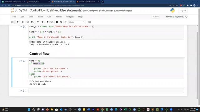 Python for beginners: Control Flow in Python - If Elif Else Statements