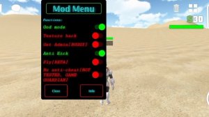 Читы/mod menu на Sandbox 3D 0.3.1