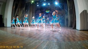 Хореографический коллектив «ПОЛЁТ» г. Кемерово.  Номер "Я смотрю на облака".