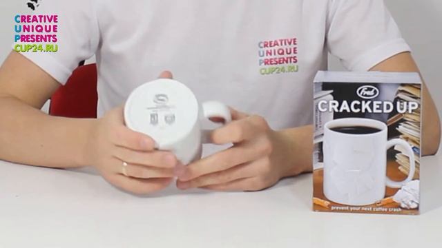 кружка прикол разбитая кружка Cracked Up смотреть онлайн