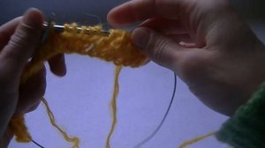 Вязание снуда  из мохера английской резинкой.Newly the poppy and trucks Pompei