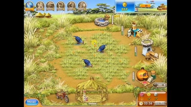 прохождение игры Farm Frenzy 3: Madagacar#6 смотреть онлайн
