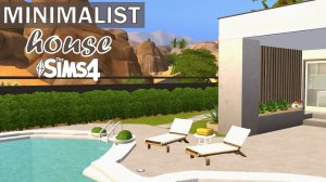 THE SIMS 4 | Современный Дом в Стиле Минимализм ? | The Sims 4 Строительство | Stop Motion