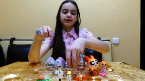 Новинка 2018!Суперкрошки Киндер Сюрприз/ POWER PUFF GIRLS KINDER SURPRISE