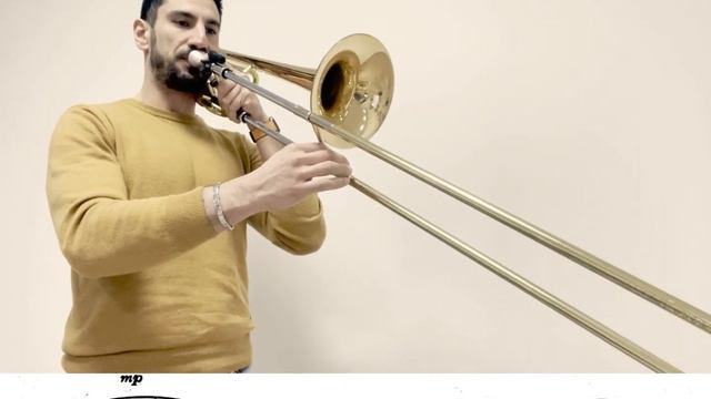 #1 J. Cimera - Trombone Exercise - Play with me! смотреть онлайн