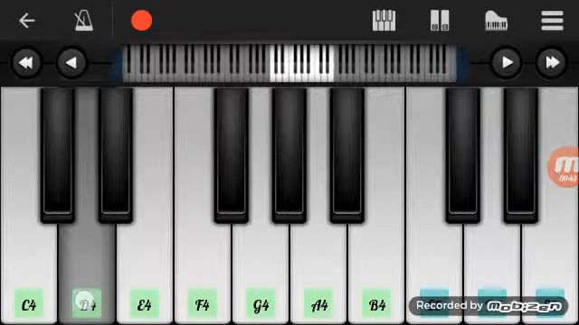 Kaun tujhe piano cover.Android piano. смотреть онлайн