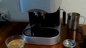 Gaggia Baby (ver. 2003) - Esspresso and Latte (Приготовление эспрессо и латте)