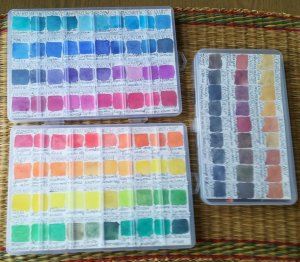 Коробочки для акварели своими руками