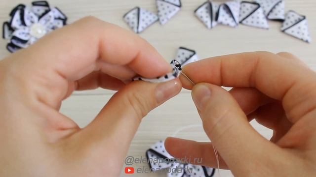 Бантики в школу / Bows to school DIY / мастер-класс ЕленаПодарки