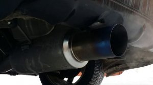 Выхлоп Ganador Titan Rouge Subaru Forester SG5 глушитель exhaust muffler