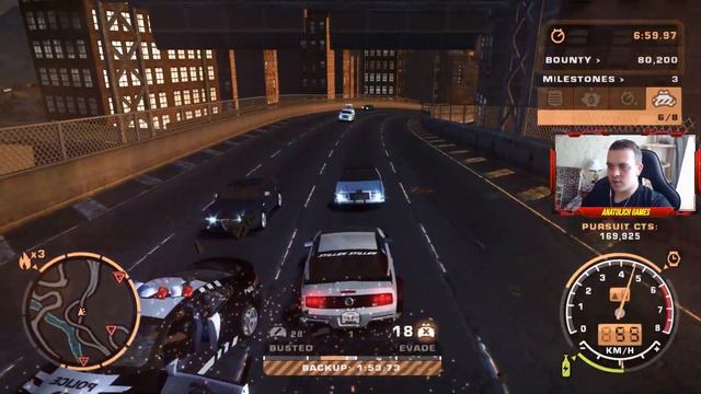 Выбили CLK500! Прохождение 15! Need For Speed MW 2005 Remastered смотреть онлайн