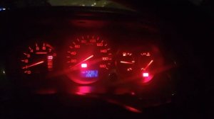 Пересвет приборки хонда торнео