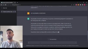 Kaya ko bang kausapin si ChatGPT? (Tagalog Practice)
