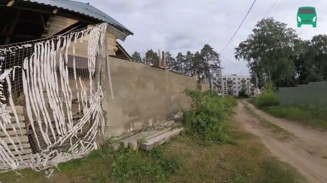 Штукатурим забор из опилкобетона.