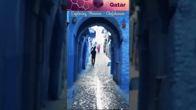 The Blue City | Chefchaouen | One Of The Most Beautiful Cities Of ?? #shorts