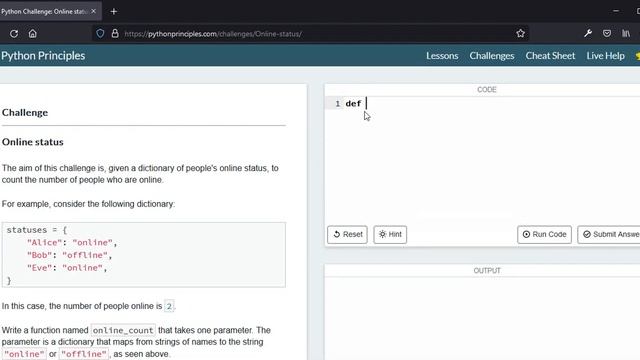 Solving Beginner Python Coding Challenges