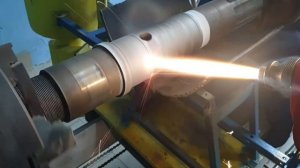 Восстановление и упрочнение вала малогабаритной буровой установки методом газопламенного напыления