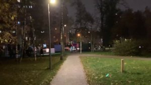 Прогулка в районе Метро Ховрино по улице Дыбенко, г. Москва, 01.11.2023