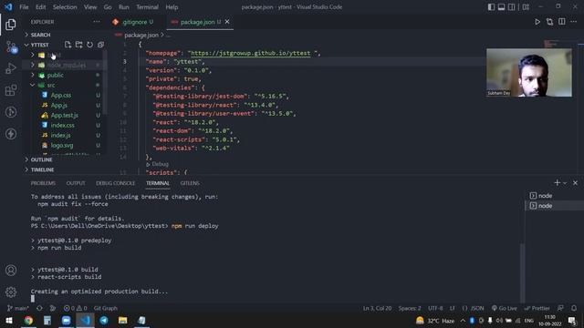How to deploy your app on GitHub pages || LIVE example