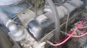 Запуск двигателя автомобиля УАЗ-469.