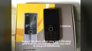Nokia 6700 classic chính hãng fullbox giá 1.700.000₫