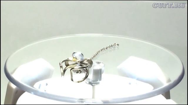 Кафф серьга из серебра Талисман