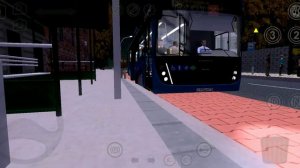 НефАЗ 5299-40-57(ГБО) по 34к маршруту                                    ( PROTON BUS SIMULATOR )